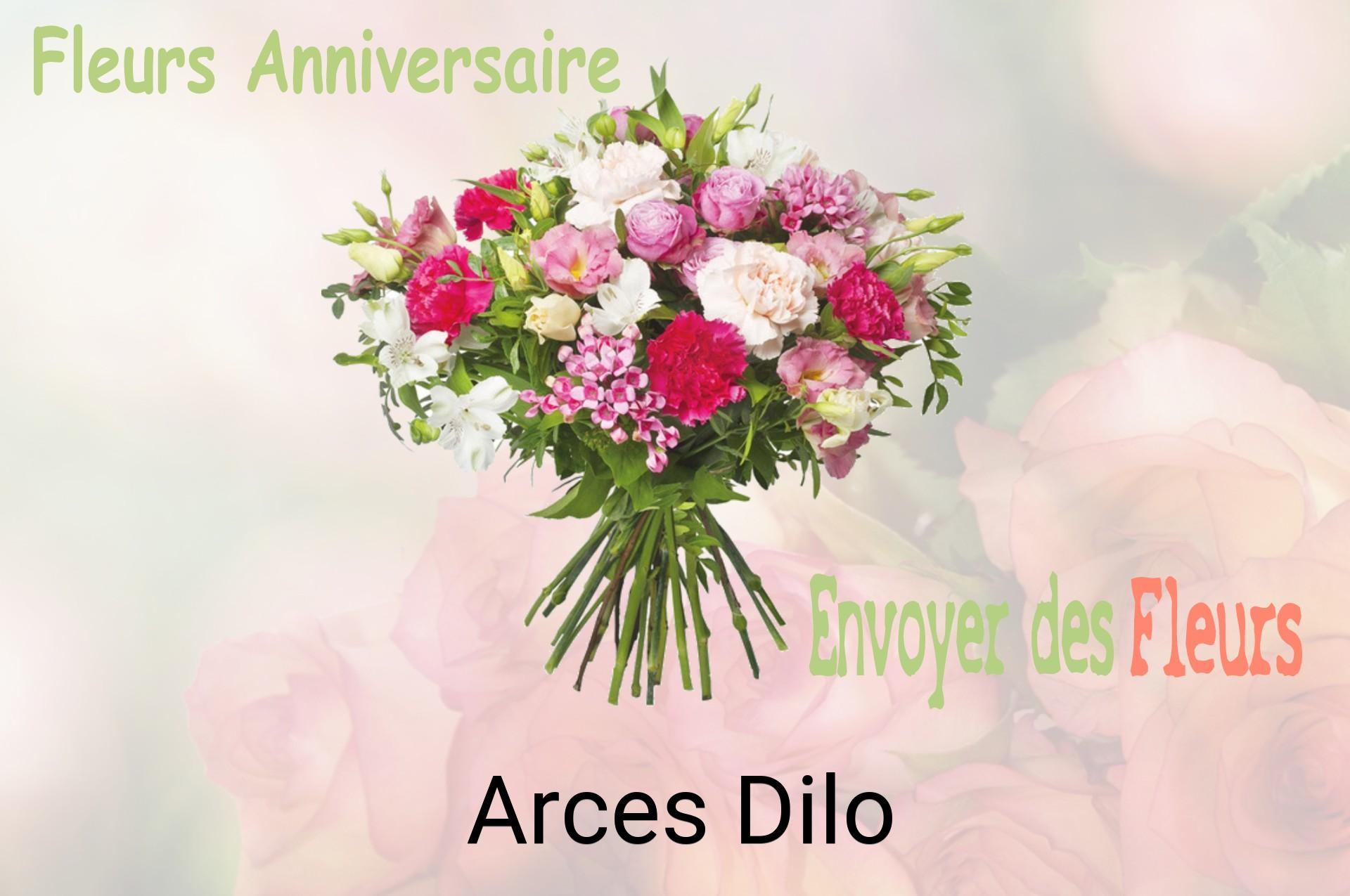 Bouquet de fleurs d’anniversaire livré à Arces-Dilo